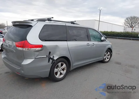 2011 Toyota Sienna Le V6 from USA, damaged, VIN 5TDKK3DC8BS078034